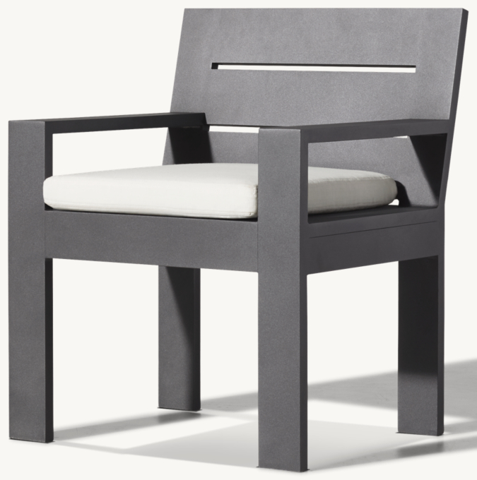 Marbella Aluminum Dining Armchair