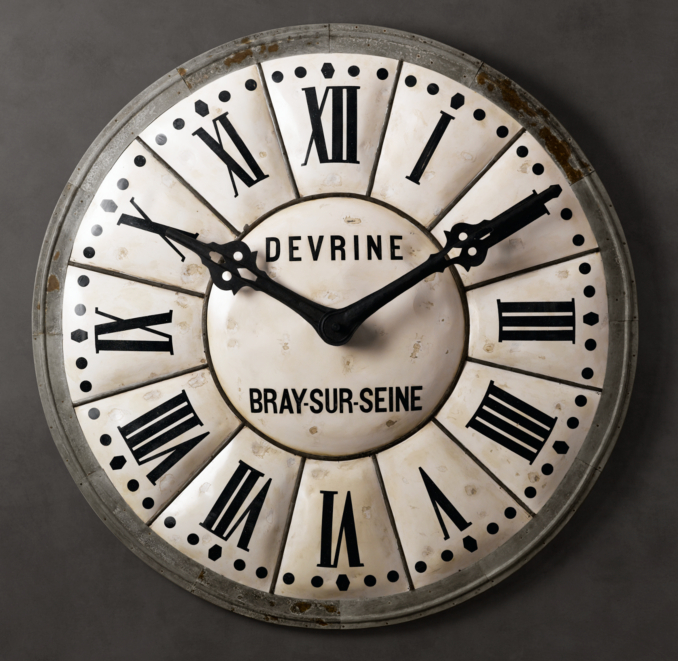 5Foot French Tower Clock