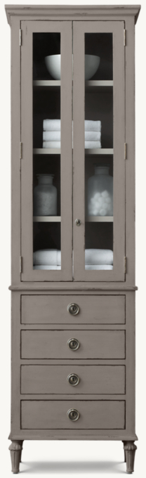 Restoration hardware tall cabinet discount