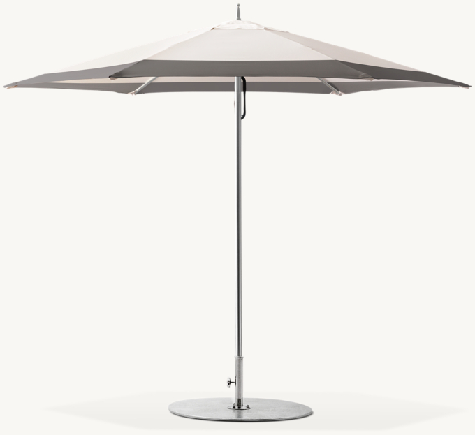 Tuuci&#174; Ocean Master Colorblock Round Umbrella - Contrast Border