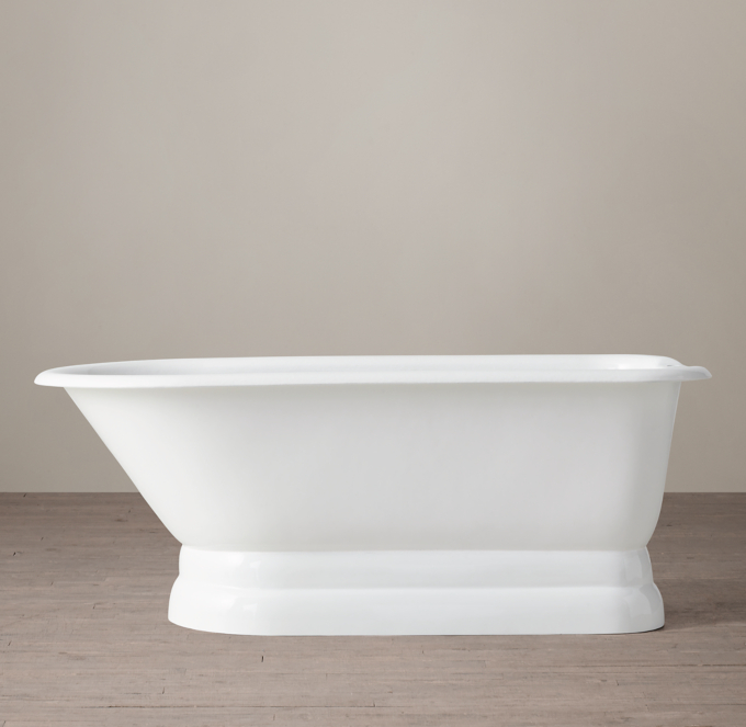 skirted soaker tub
