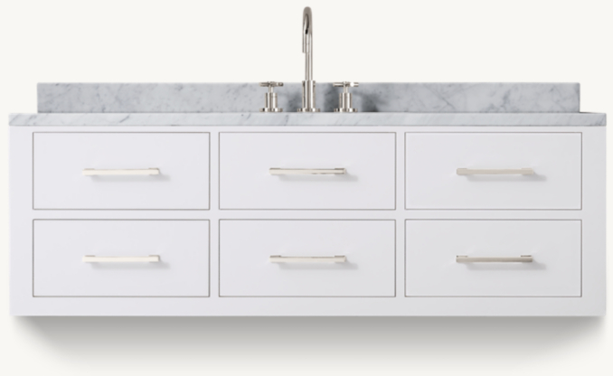 Hutton Single Extra-Wide Floating Vanity