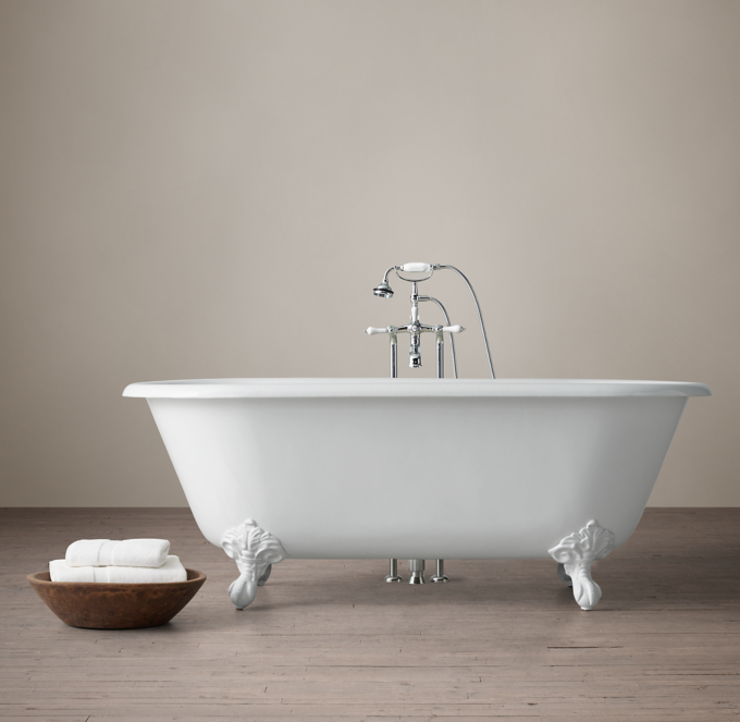 reproduction clawfoot tub