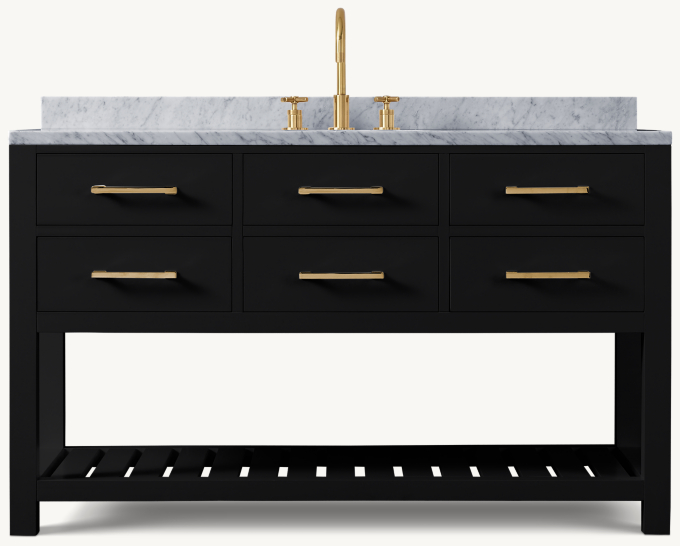 Hutton Single Extra-Wide Washstand