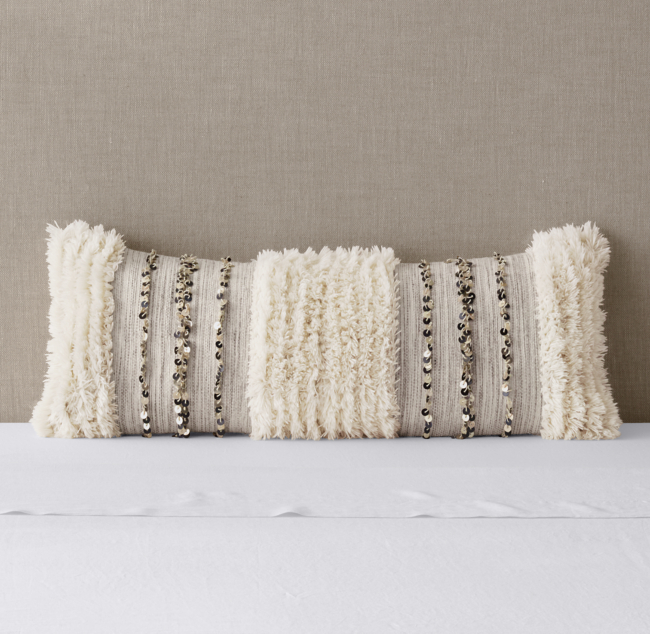 Restoration hardware bed pillows