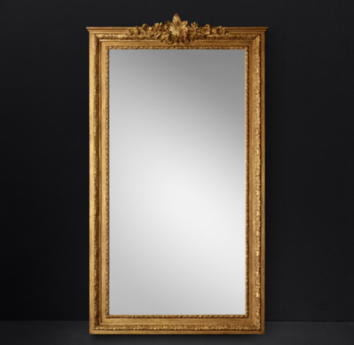 Restoration Hardware Louis Philippe Gilt Mirror, 20% Off