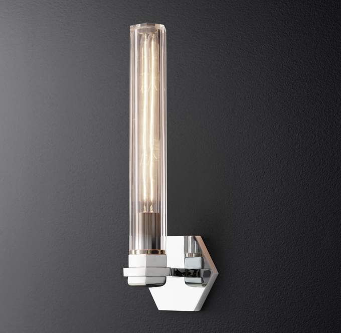 modern chrome sconces