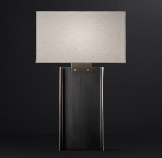 restoration hardware bedside lamps