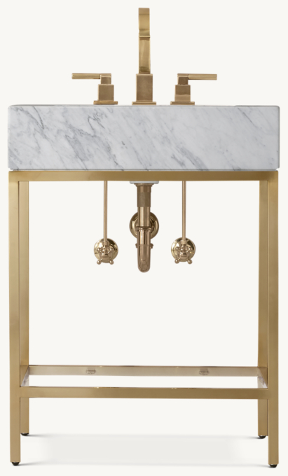 Hudson Metal Powder Washstand