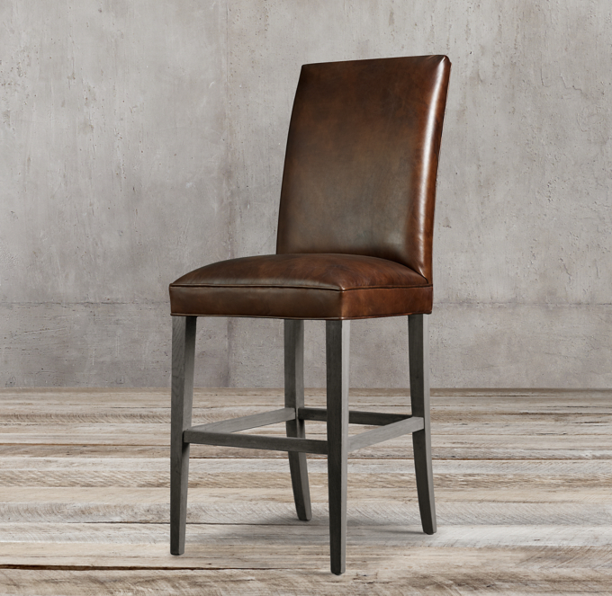 Hudson Parsons Leather Bar & Counter Stool