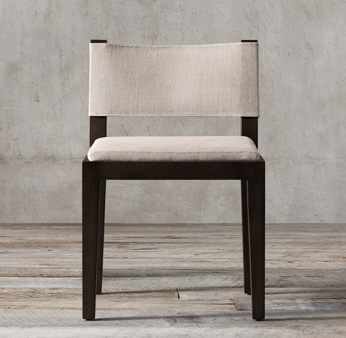 Saddle Fabric Side Chair
