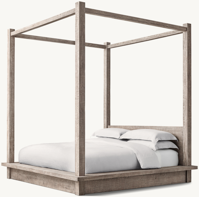 Rh four store poster bed