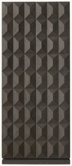 Front view of Geometric Cabinet 