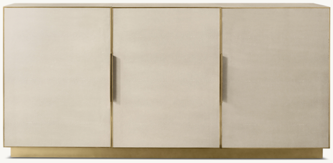 Cela Shagreen Triple-Door Sideboard