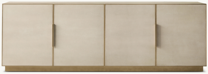 Cela Shagreen 4-Door Sideboard