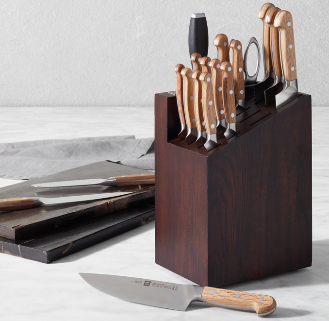 Zwilling Pro Holm Oak Cutlery Set (Set of 19)