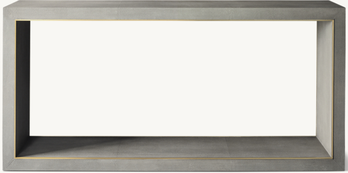 Cela Shagreen Console Table