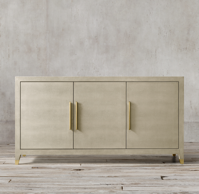 Graydon Shagreen TripleDoor Sideboard