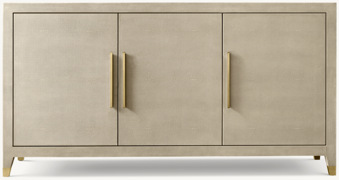 Graydon Shagreen Triple-Door Sideboard