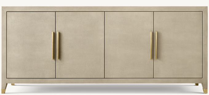 Graydon Shagreen 4-Door Sideboard