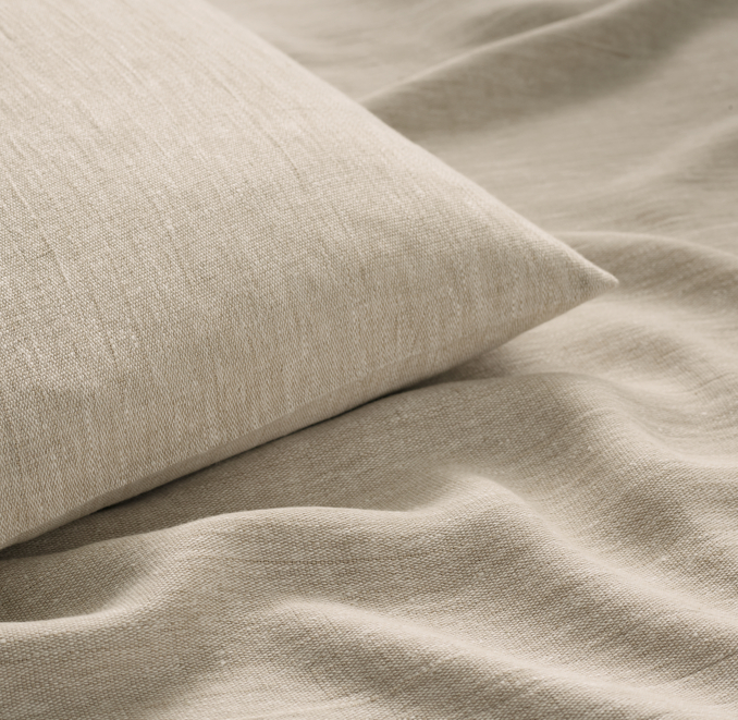 Woven Linen Chambray Bedding Collection
