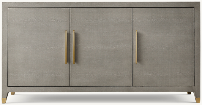 Graydon Shagreen Triple Door Sideboard RH