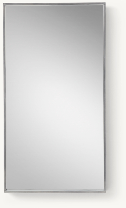 Metal Dovetail Mirror - Narrow Frame