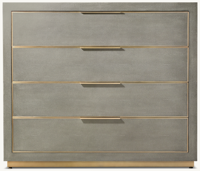 Cela Shagreen 4-drawer Dresser