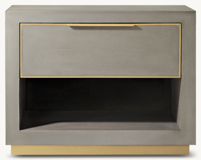 Cela shagreen nightstand discount
