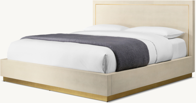 Cela Shagreen Platform Bed