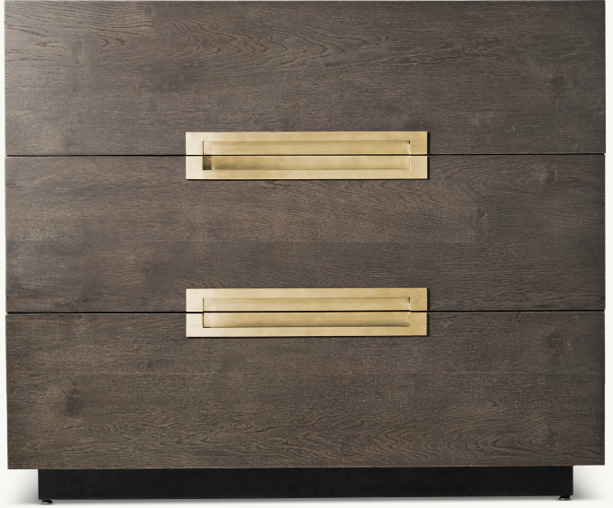 White Hall 3 drawer Dresser RH