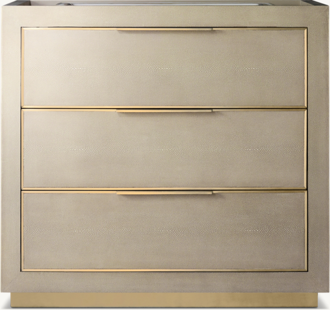Cela Shagreen Single Vanity Base
