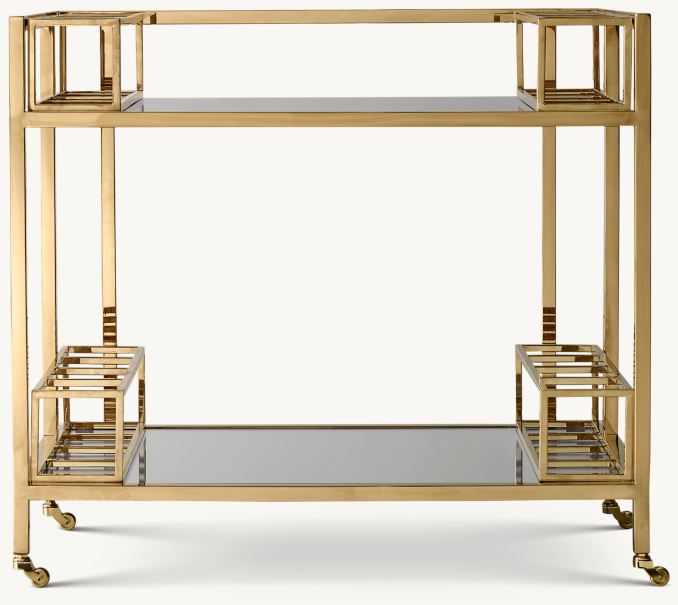 1930s French Trolley Bar Cart RH