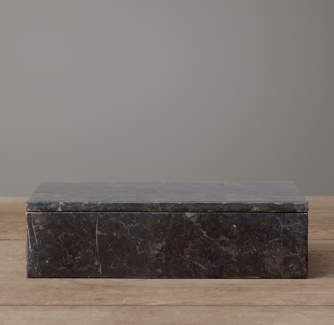 Polished Marble Box Small
