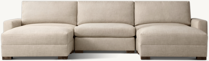 Maxwell Modular U-Chaise Sectional