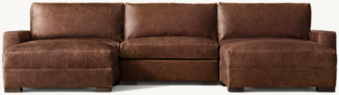 Maxwell Modular Leather Customizable Sectional