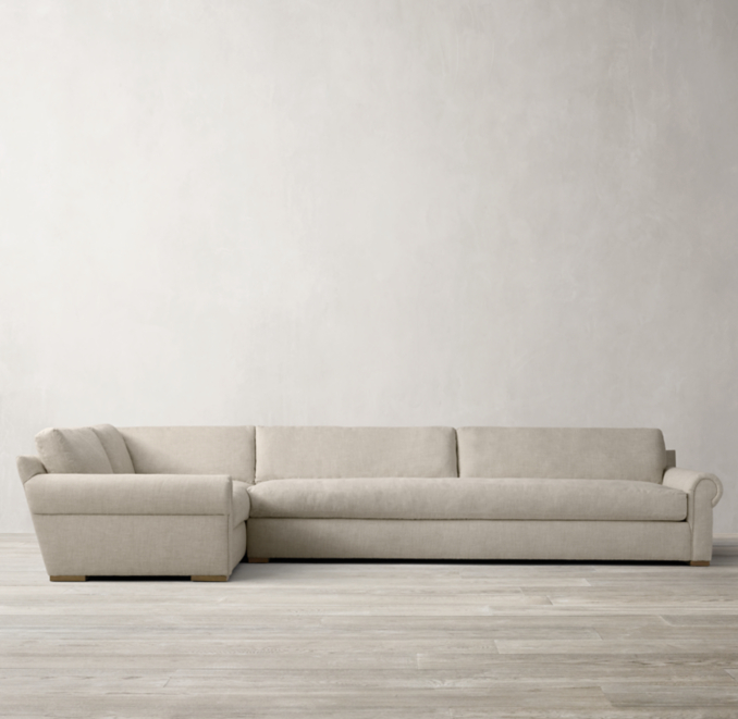 Front view of Lancaster L-Sectional 