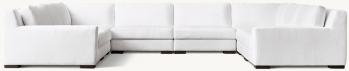 Modena Modular Track Arm U-Sofa sectional
