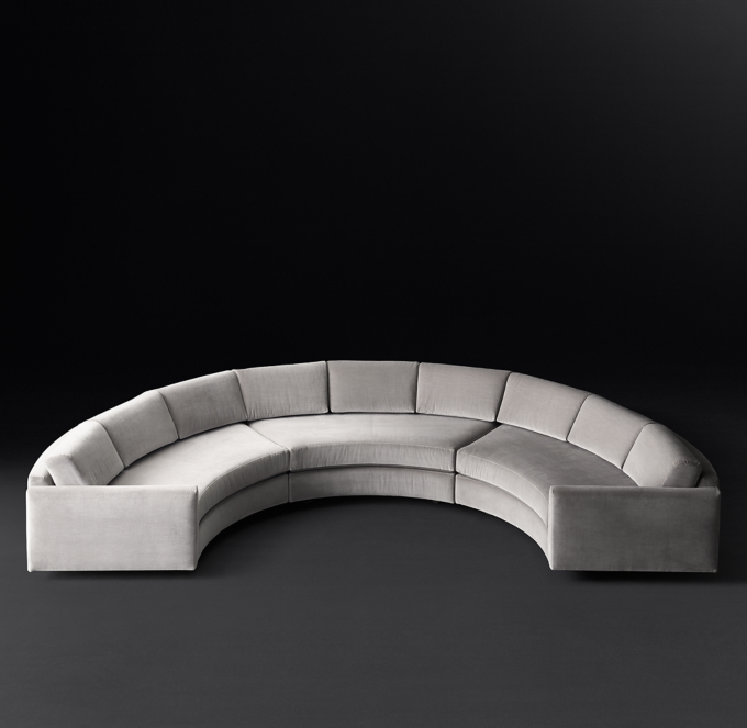 Curve Semicircle Sectional