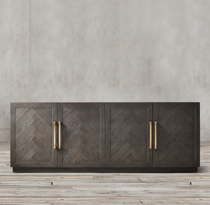 Herringbone 4Door Sideboard