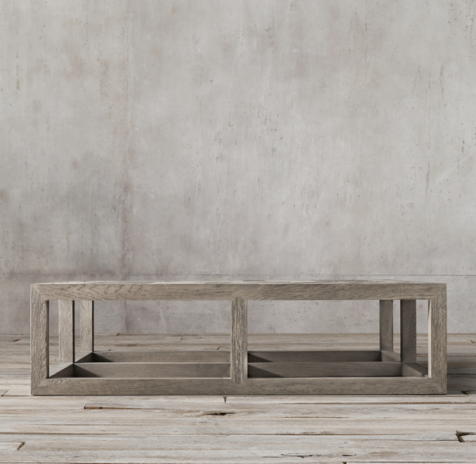 Herringbone Square Coffee Table