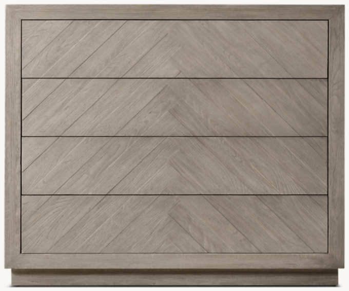 Restoration hardware herringbone deals dresser