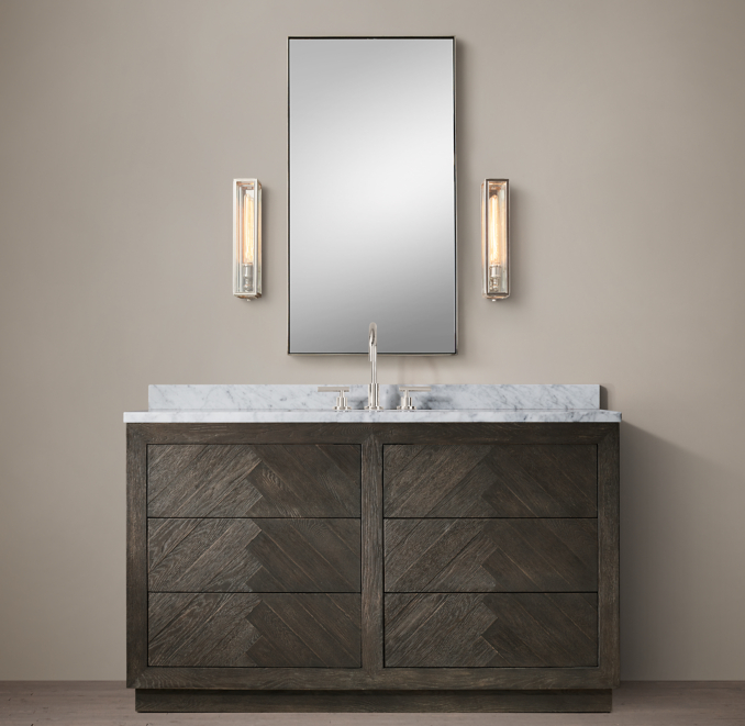 Herringbone Single ExtraWide Vanity