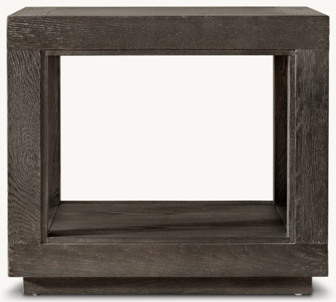 Grand Framed Square Side Table | RH