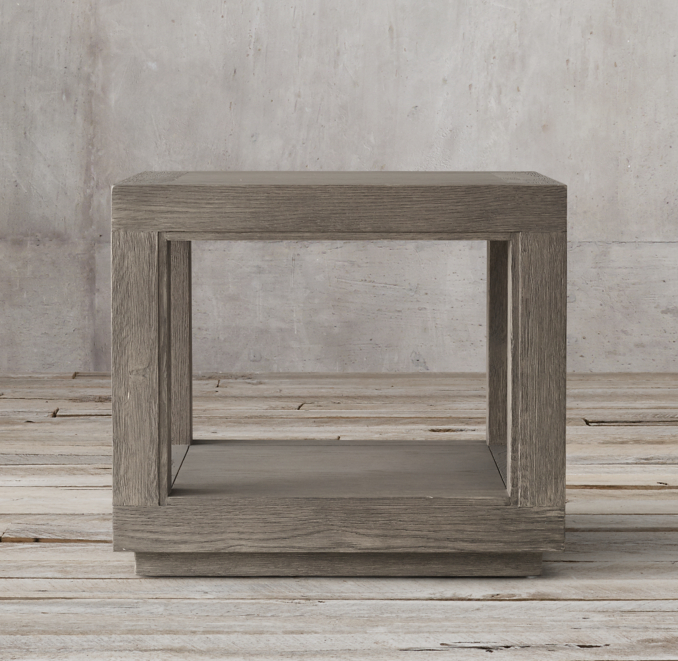 Grand Framed Square Side Table