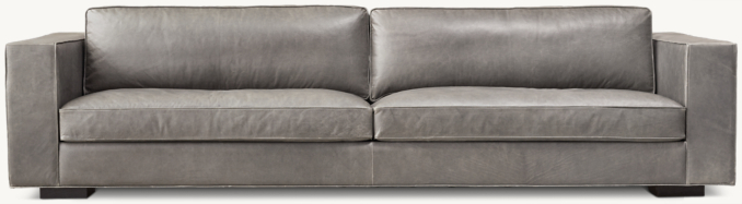 Maddox Leather Sofa | RH TEEN