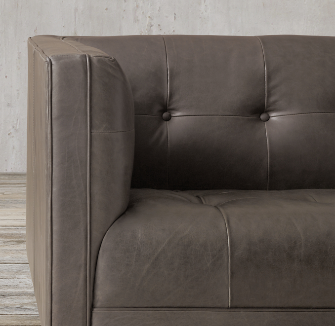 Madison Leather Sofa