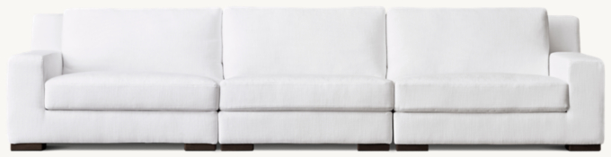 Modena Modular Track Arm 3-Piece Sofa
