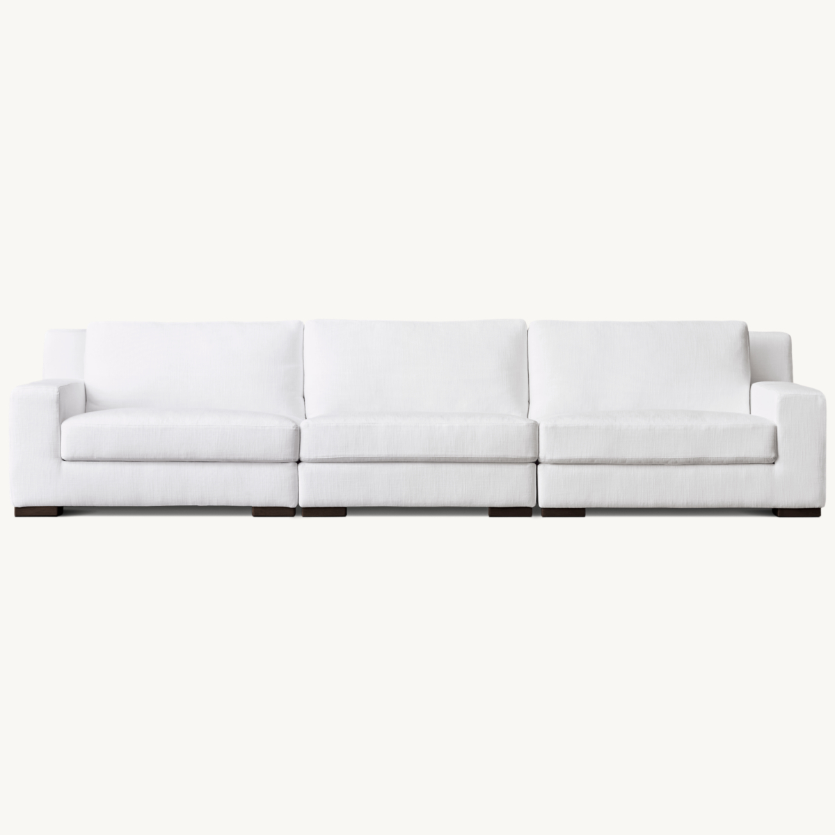 Modena Modular Track Arm 3-Piece Sofa