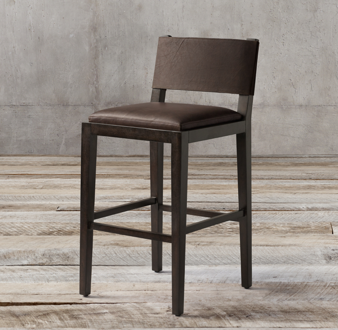 Saddle Leather Stool
